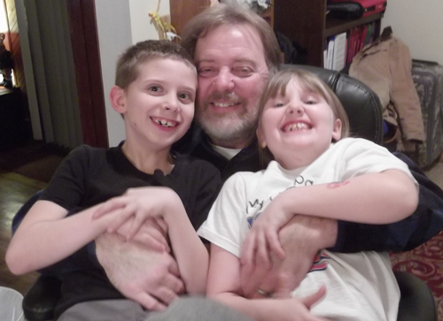 John and grandkids